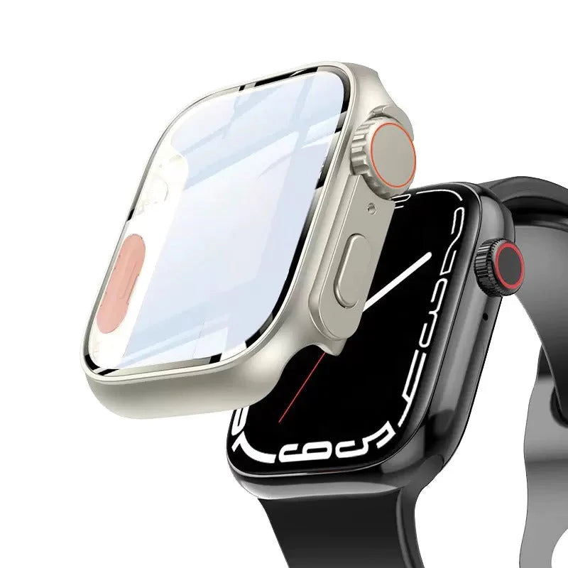 NovaGuard Waterproof Apple Watch Case — Slim, 9H Glass Shield