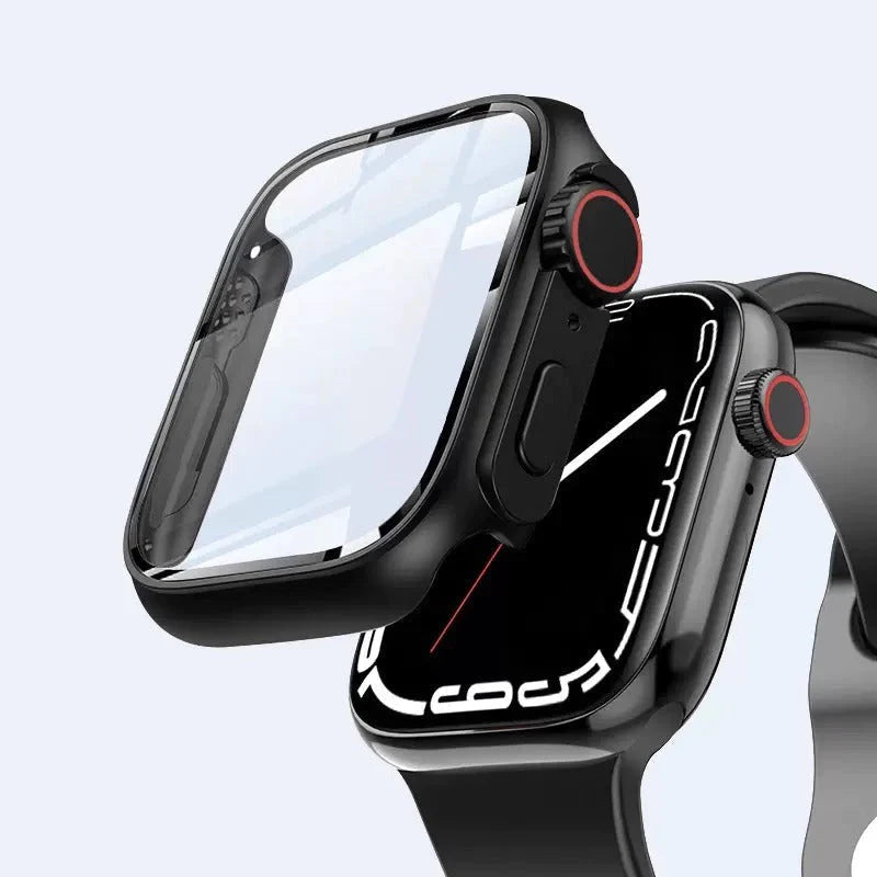 NovaGuard Waterproof Apple Watch Case — Slim, 9H Glass Shield
