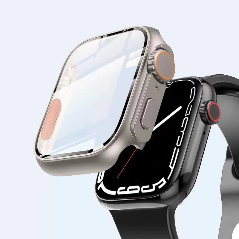 NovaGuard Waterproof Apple Watch Case — Slim, 9H Glass Shield