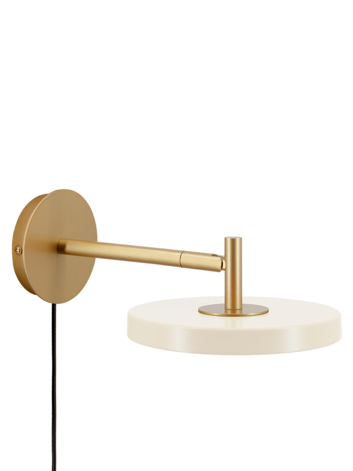 Scandinavian Monochrome Metal Wall-Lamp – Lighting for Bedroom Decor | Souliia