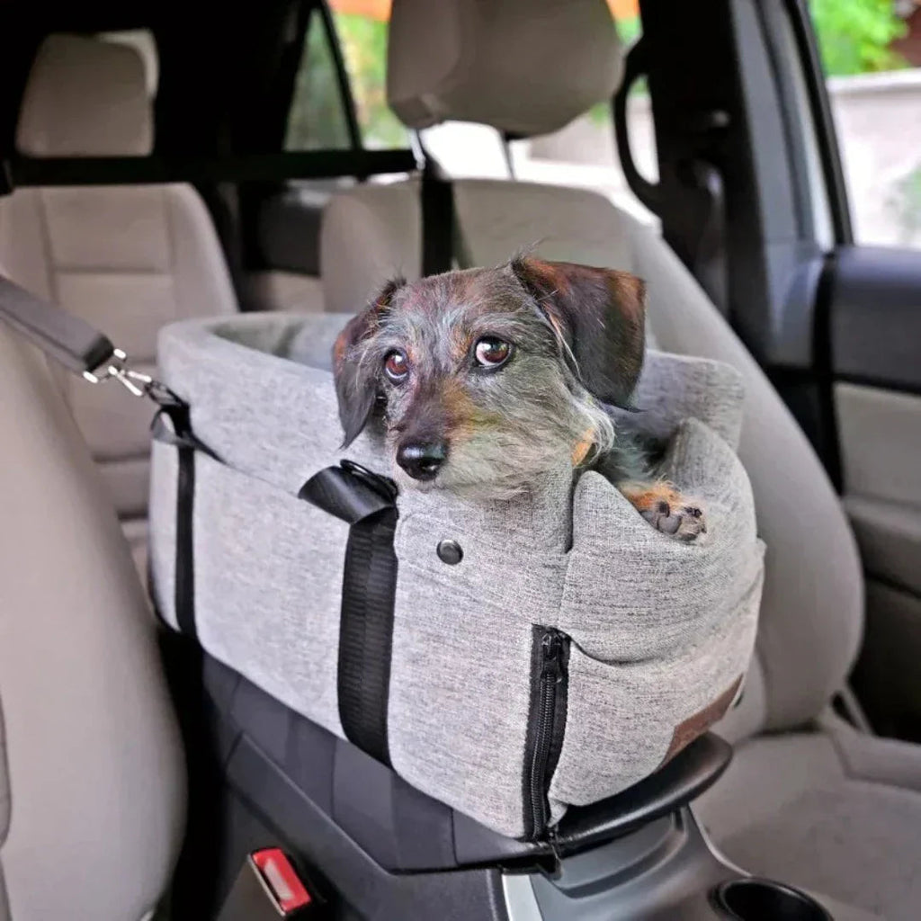 PawPal Elevated Travel Booster Seat — Up To 11 Kg Capacity, Secure Adjustable Straps