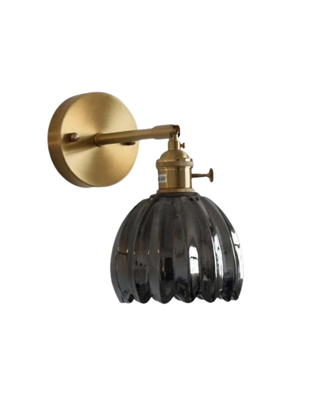 Verdoma Tulip Inspired Floral Shade Wall Lamp — Art Deco Inspired Decorative Sconce for Bedrooms | Souliia