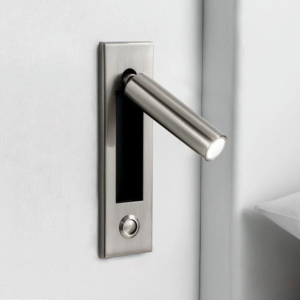 Luxsense Compact USB-Powered LED Bedside Lamp — Adjustable Brightness
