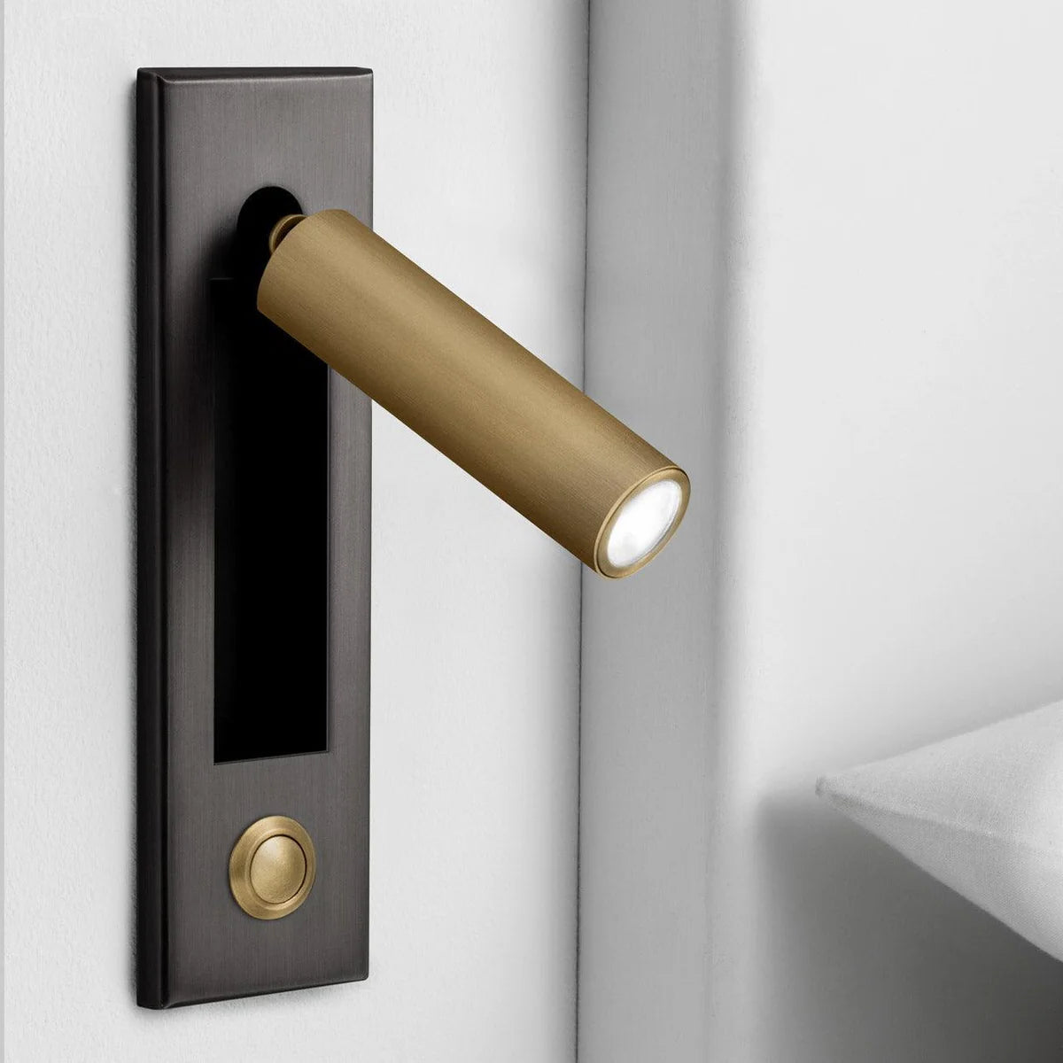 Luxsense Compact USB-Powered LED Bedside Lamp — Adjustable Brightness