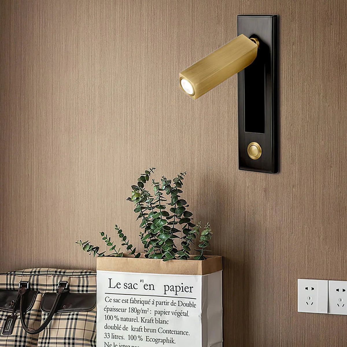 Luxsense Compact USB-Powered LED Bedside Lamp — Adjustable Brightness