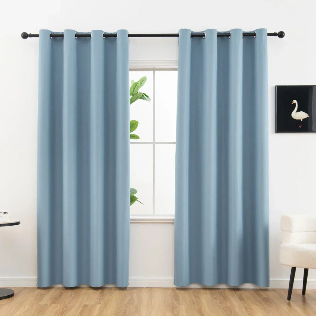 Luxedrape 100% Blackout Draperies — Coated Lining, Temperature Regulating Finish