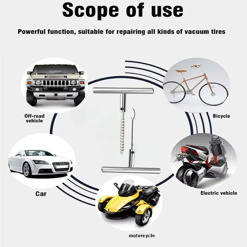 Reifenreparaturset für Autos und Motorräder – Souliia