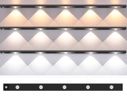 Rechargeable Cordless LED Motion Sensor Lamp — Magnetic Mount
