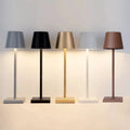 HaloLux Cordless LED Table Lamp – Dimmable Touch Controls, Rechargeable