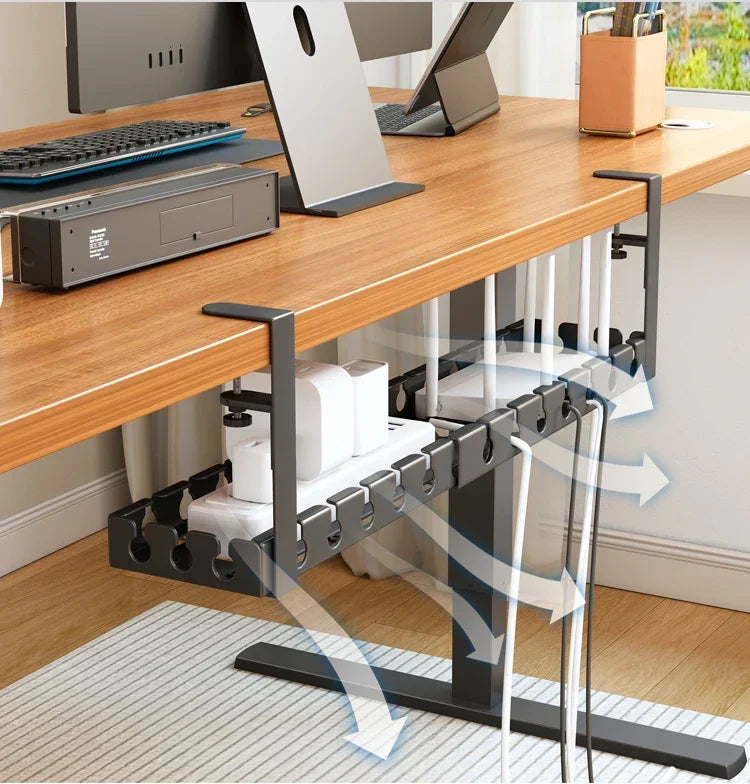 Under-Desk Cable Management Tray - Souliia