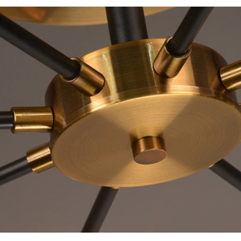 Luna Chandelier — Remote Lighting Control Switch, Emerald Glass Orb Assembly