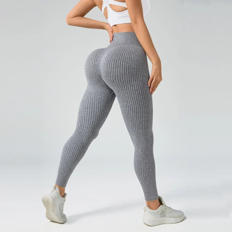 Seamless Yoga Leggings for Women – Tummy Control & Squat-Proof - Souliia