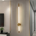 LumaFlex Vertical LED Wall Light — Slim Metal Finish, Energy Efficient Lighting