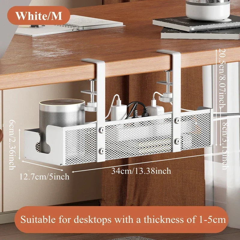 Under-Desk Cable Management System - Souliia