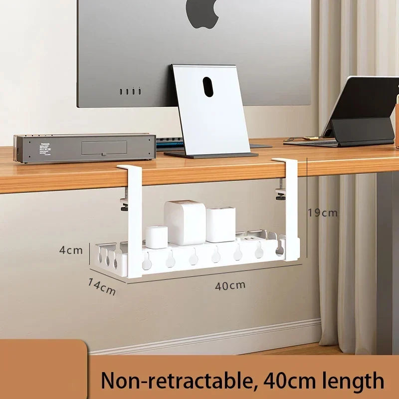 Under-Desk Cable Management Tray - Souliia