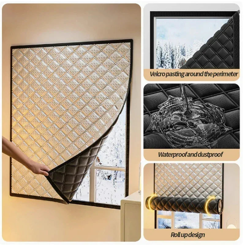 Cozycove Thermally Insulated Window Curtains — All Season Thermal Protection