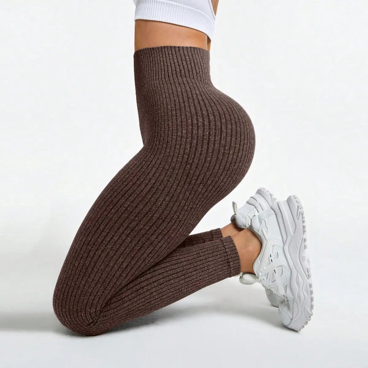 Seamless Yoga Leggings for Women – Tummy Control & Squat-Proof - Souliia