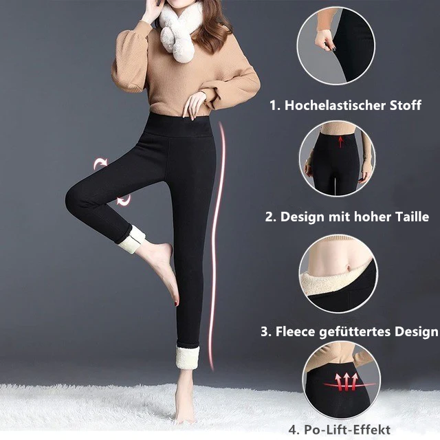 Warme Leggings – Bleiben Sie den ganzen Winter über gemütlich und schlank - Souliia
