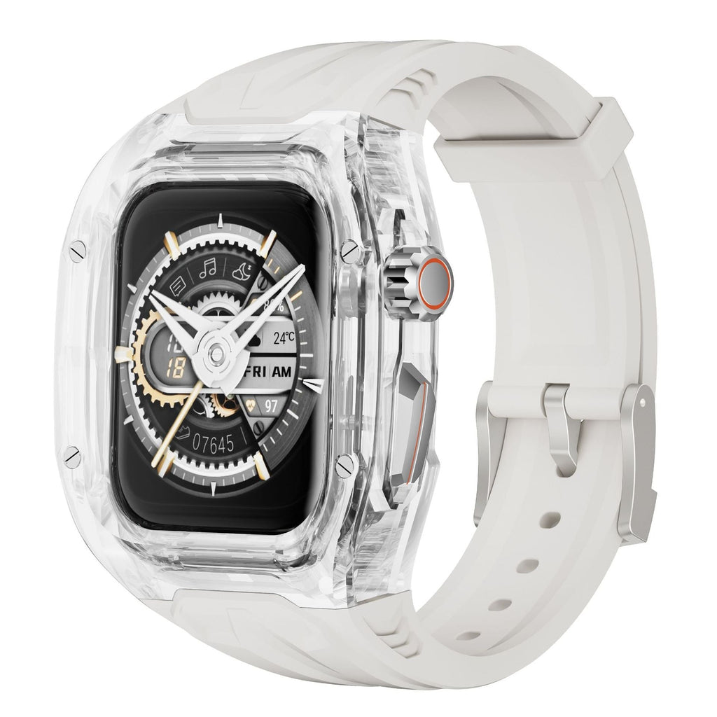IceNova Polycarbonate Silicone Case — Apple Watch Series Shell and Strap Cover