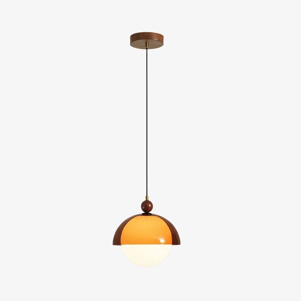 Sunset Afterglow Vintage Pendant Lamp Decorative Ambient Pendant Light for Bedroom and Reading Nook | Souliia