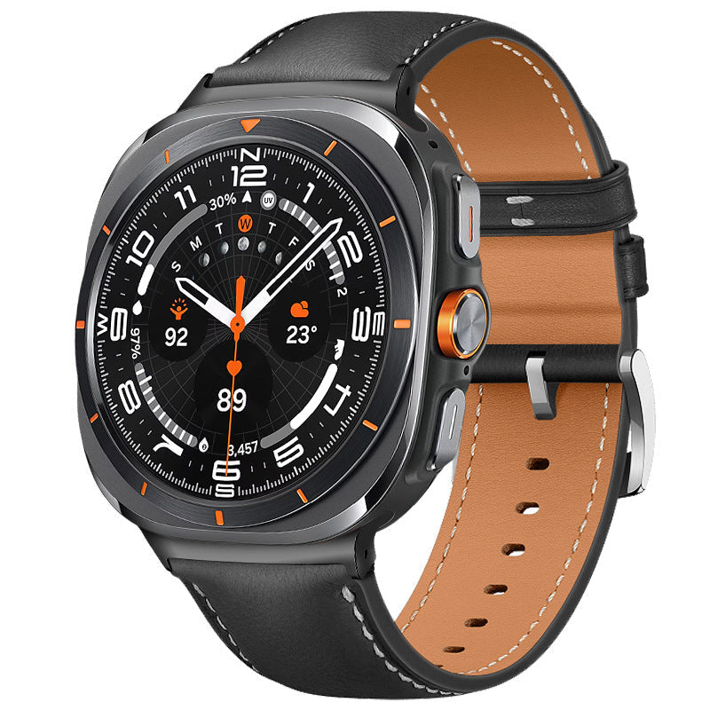 Samsung Galaxy Watch Ultra Leather Strap by NovaWeave