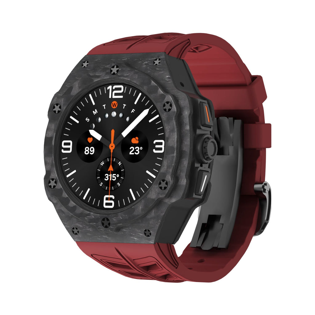 Galaxy Watch 7 Ultra VertexGuard Carbon Case and Band Set