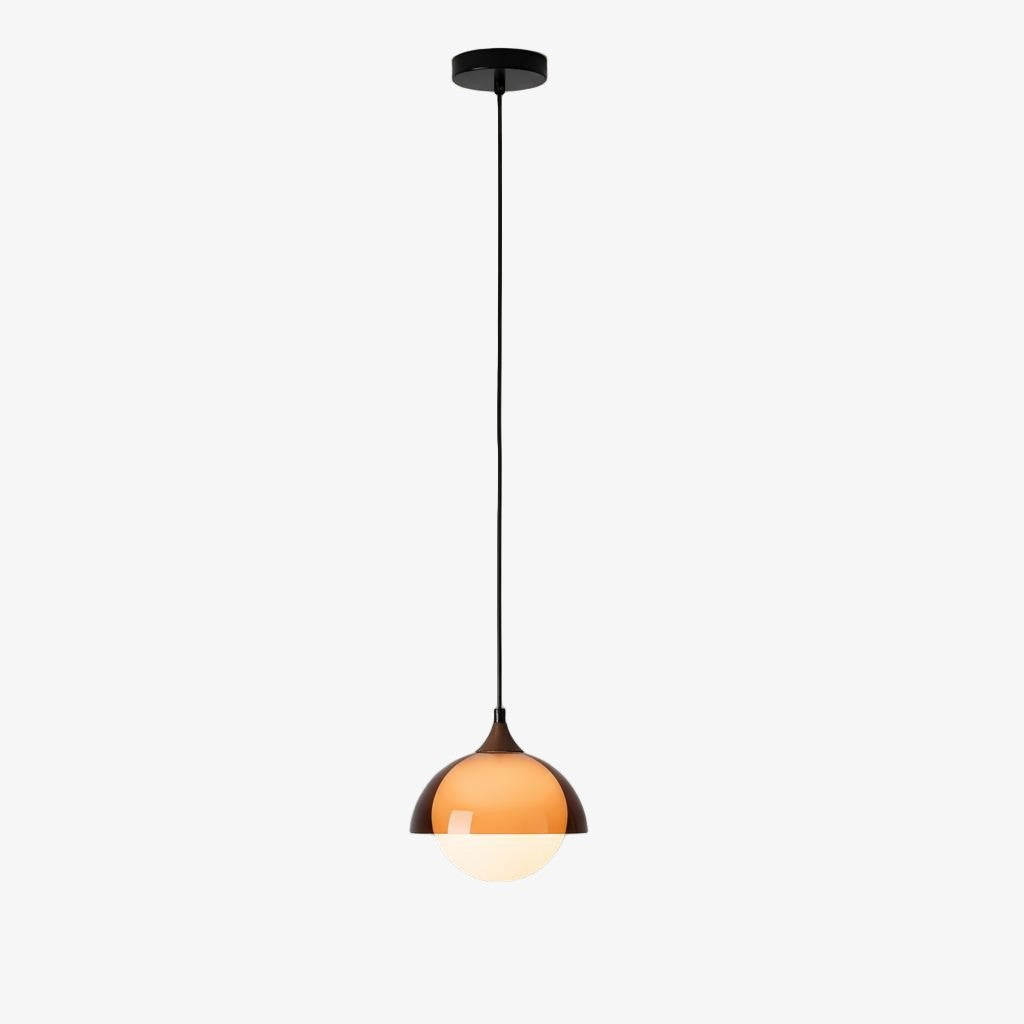Sunset Afterglow Vintage Pendant Lamp Decorative Ambient Pendant Light for Bedroom and Reading Nook | Souliia