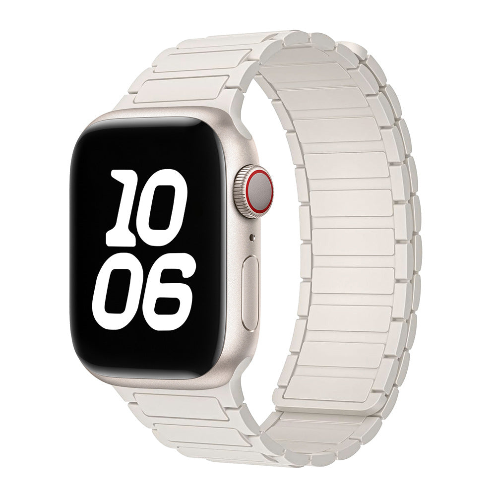 AstraGrip Adjustable Magnetic Silicone Strap for Apple Watch