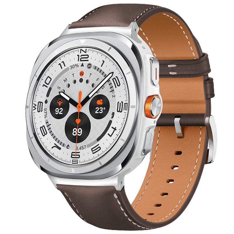 Samsung Galaxy Watch Ultra Leather Strap by NovaWeave