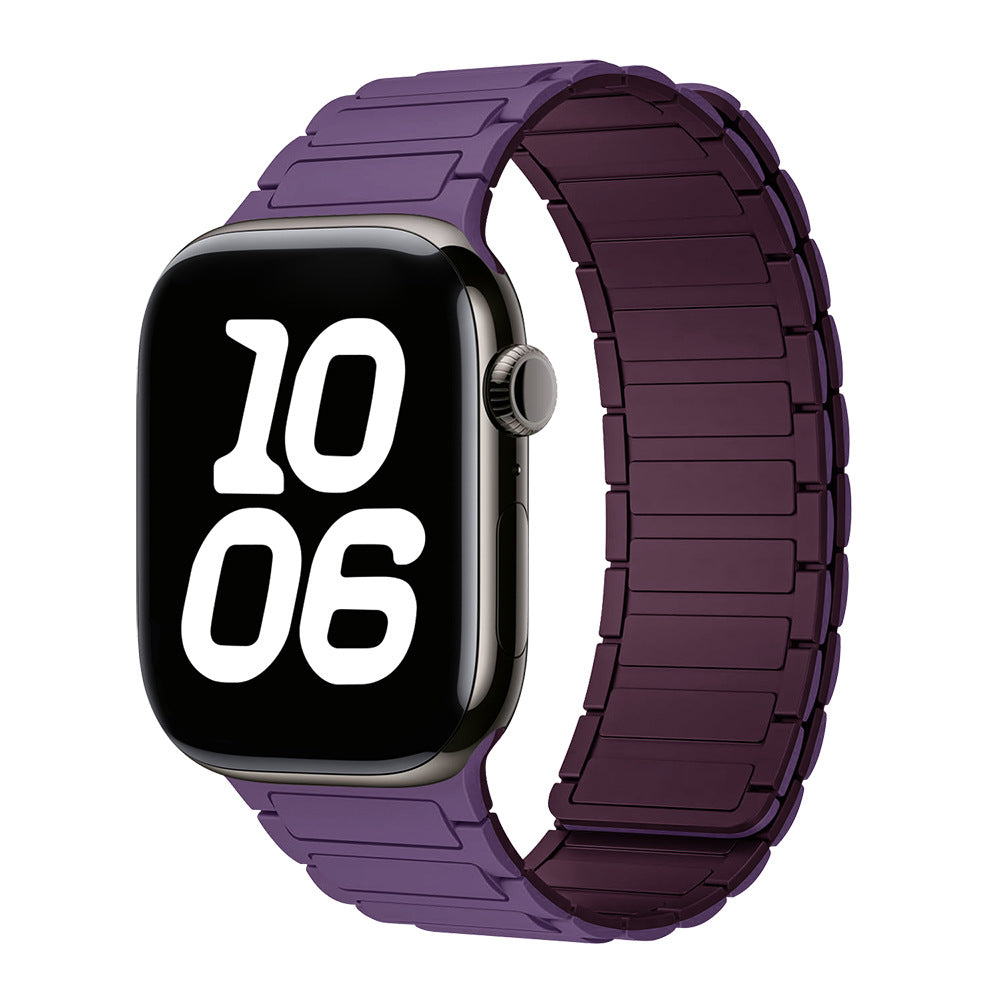 AstraGrip Adjustable Magnetic Silicone Strap for Apple Watch