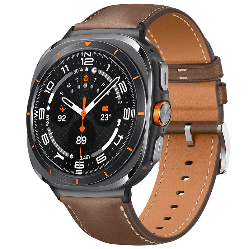 Samsung Galaxy Watch Ultra Leather Strap by NovaWeave