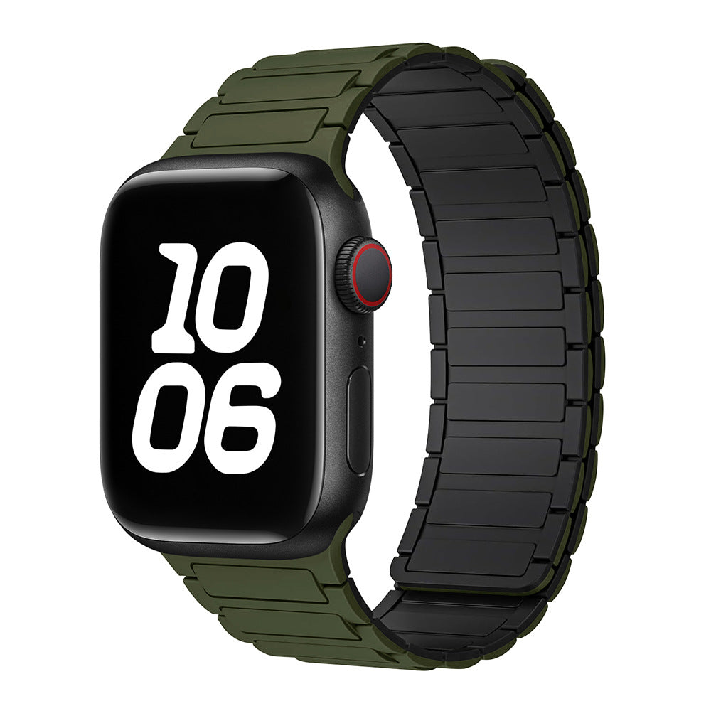 AstraGrip Adjustable Magnetic Silicone Strap for Apple Watch