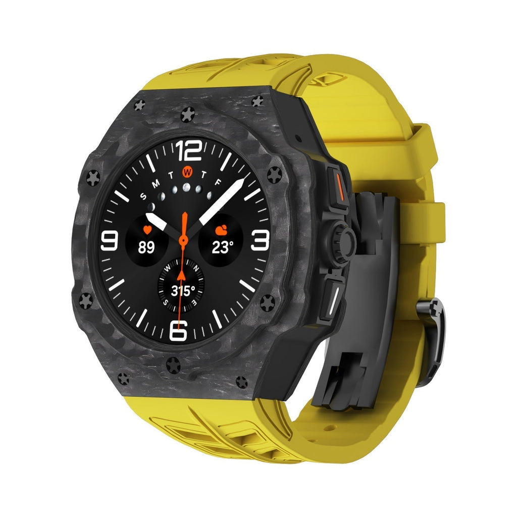 Galaxy Watch 7 Ultra VertexGuard Carbon Case and Band Set