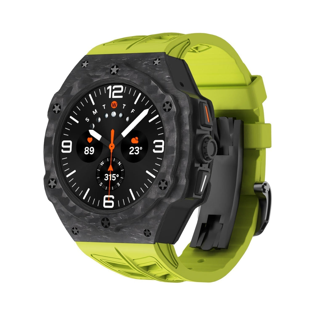 Galaxy Watch 7 Ultra VertexGuard Carbon Case and Band Set