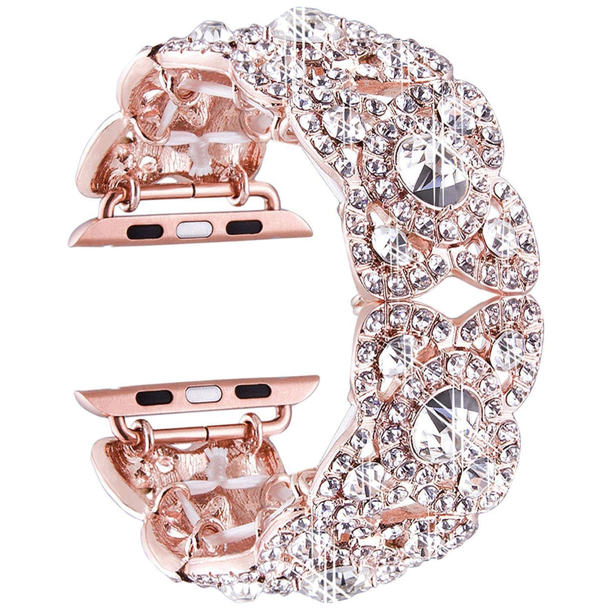 Diamond Blossom Metal Band — Apple Watch Compatible Strap