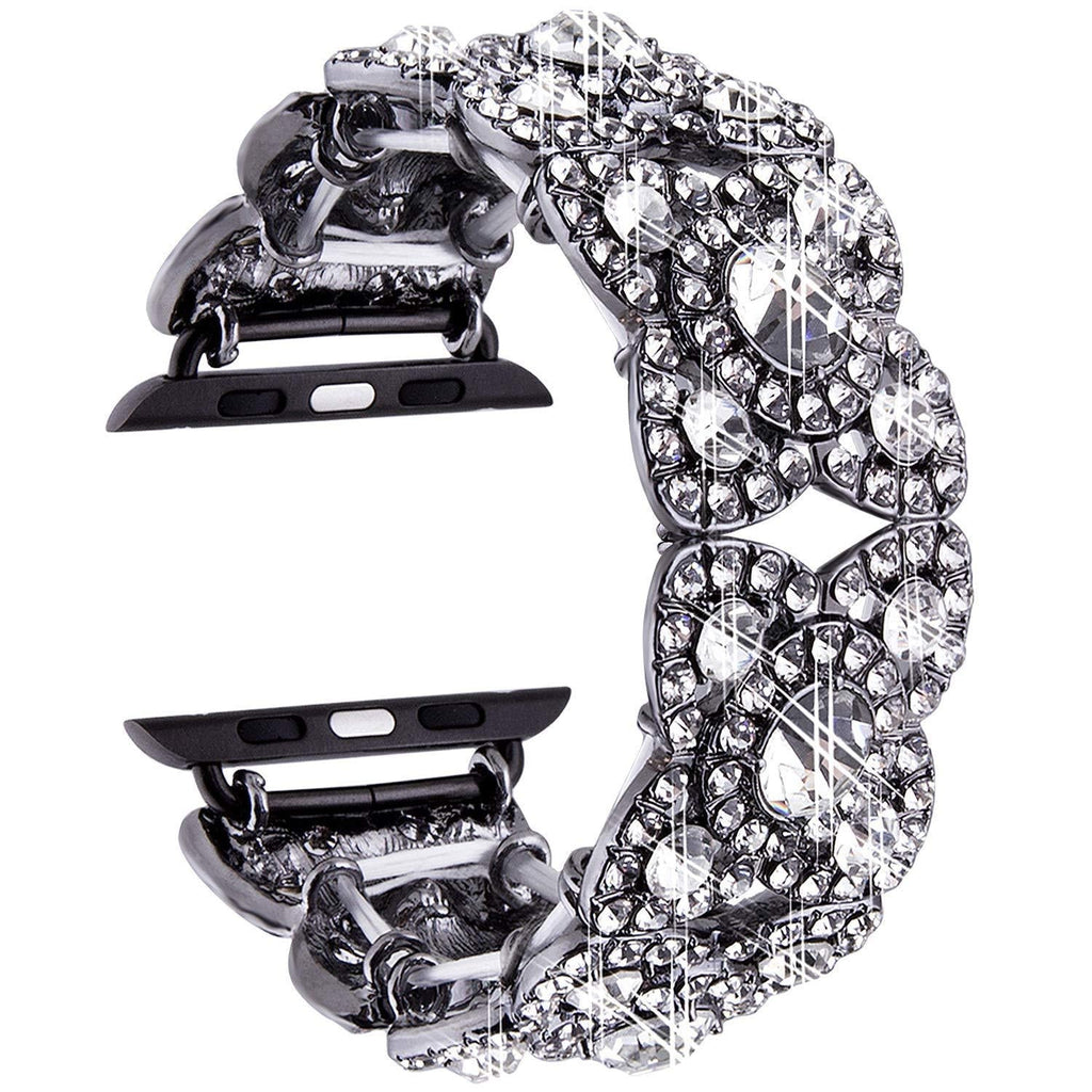 Diamond Blossom Metal Band — Apple Watch Compatible Strap
