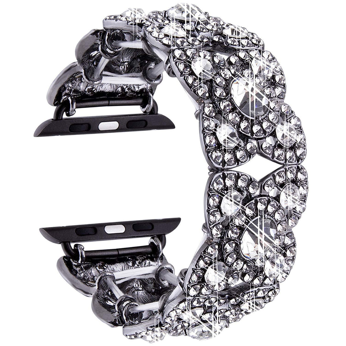 Diamond Blossom Metal Band — Apple Watch Compatible Strap