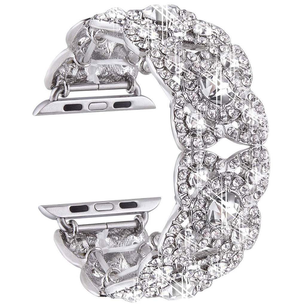Diamond Blossom Metal Band — Apple Watch Compatible Strap