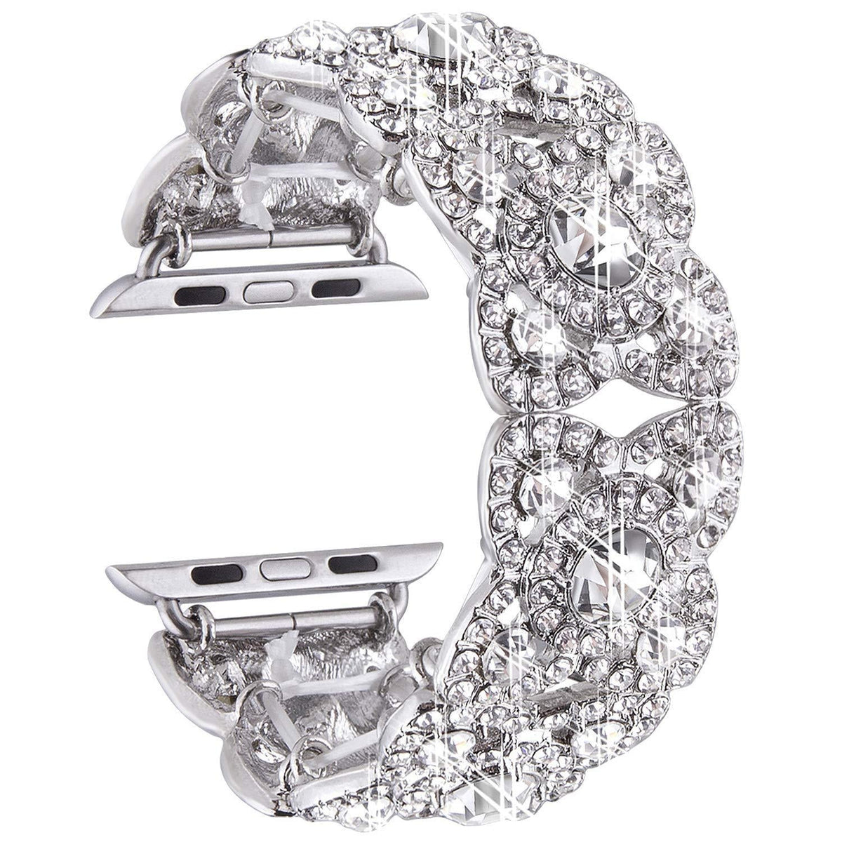 Diamond Blossom Metal Band — Apple Watch Compatible Strap
