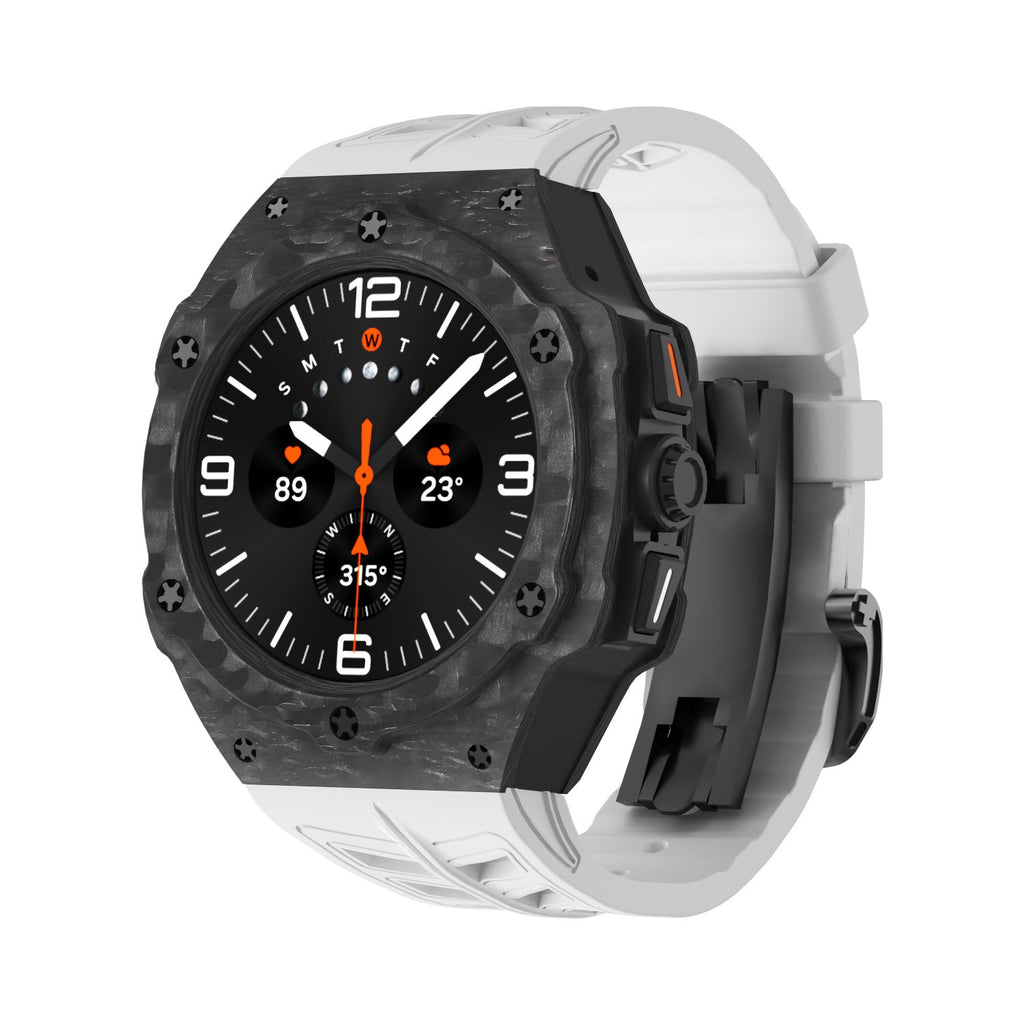 Galaxy Watch 7 Ultra VertexGuard Carbon Case and Band Set