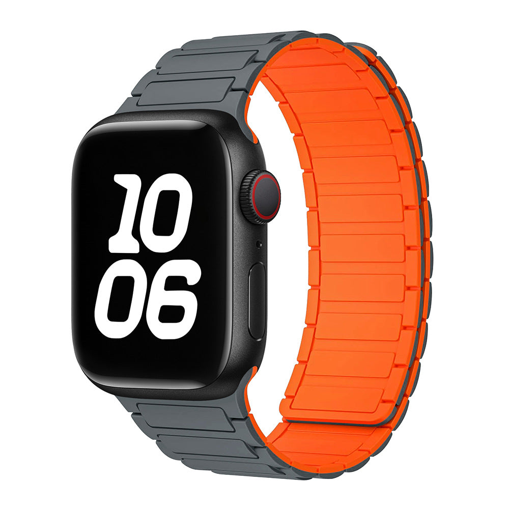 AstraGrip Adjustable Magnetic Silicone Strap for Apple Watch