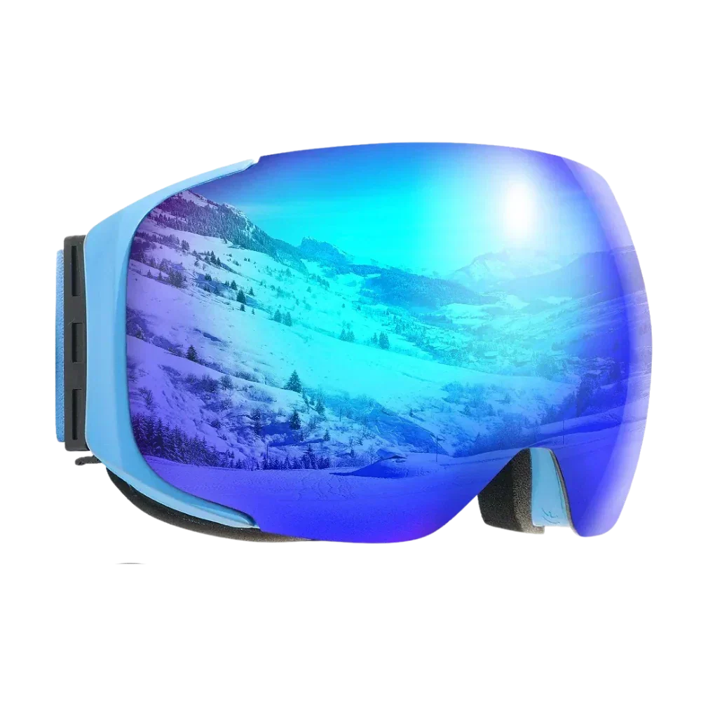 Snøbrillepakke — 2 polariserte linser, magnetisk UV400-innfatning