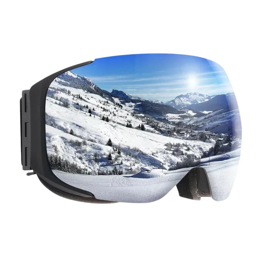 Snøbrillepakke — 2 polariserte linser, magnetisk UV400-innfatning