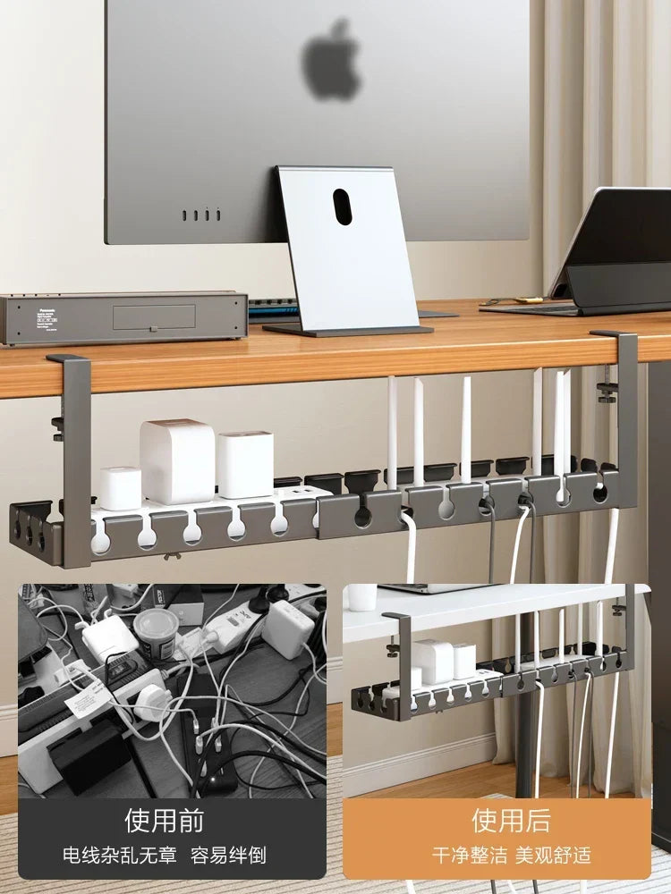 Under-Desk Cable Management Tray - Souliia