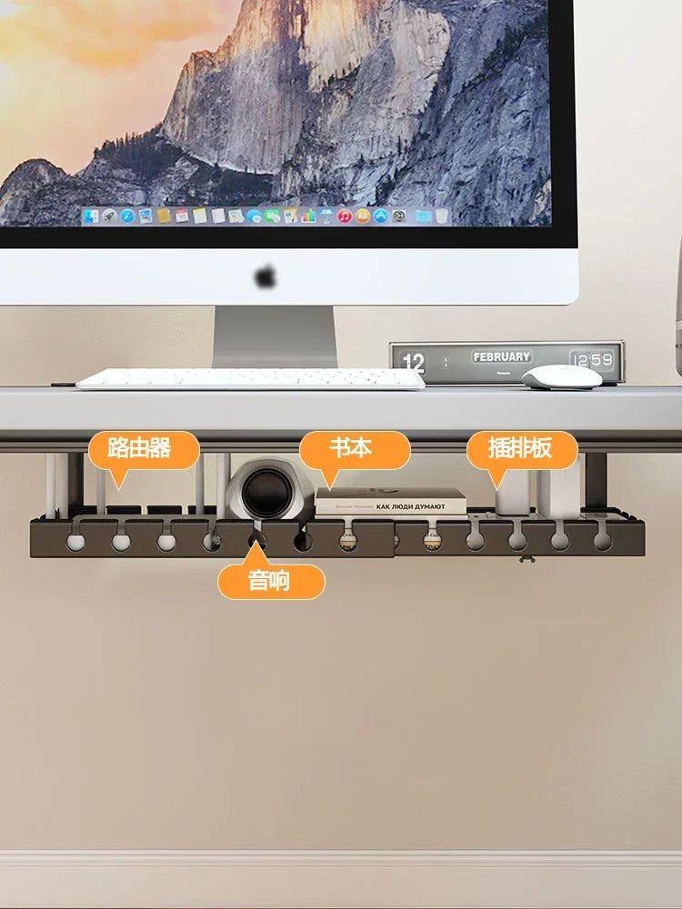 Under-Desk Cable Management Tray - Souliia