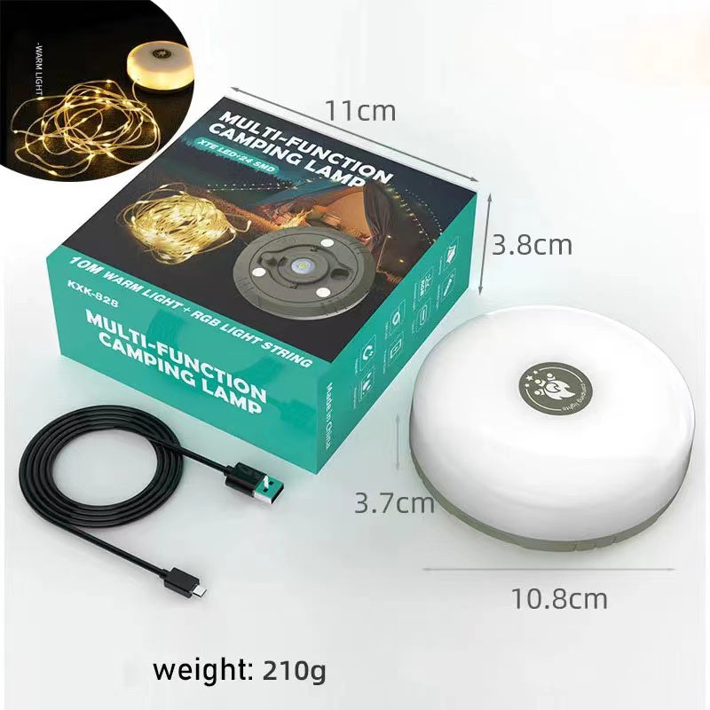 Guirlande lumineuse extérieure — Conception rétractable anti-emmêlement