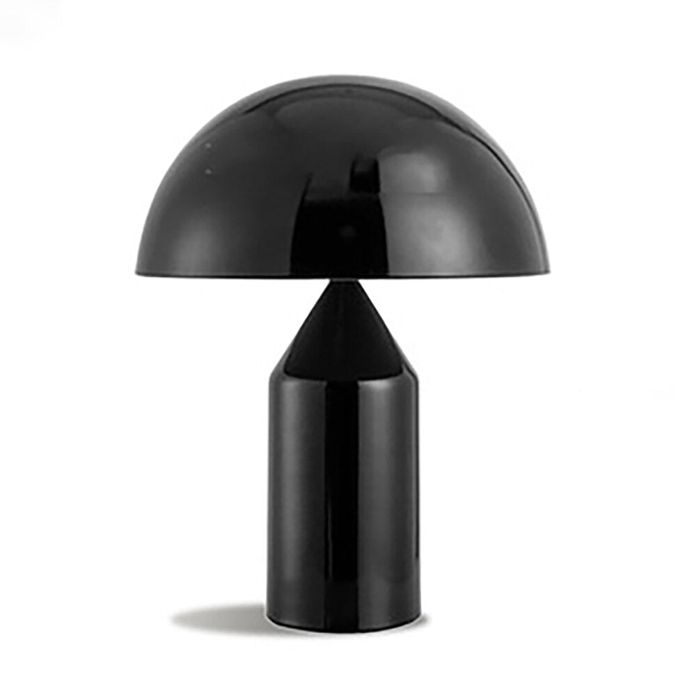Nova Nordic Table Lamp — Gentle Touch Control, Black White Gold