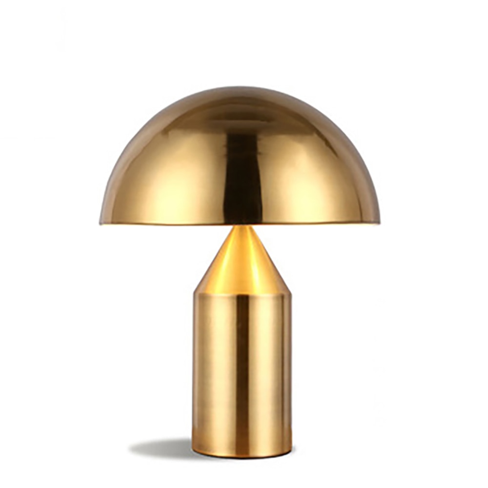 Nova Nordic Table Lamp — Gentle Touch Control, Black White Gold