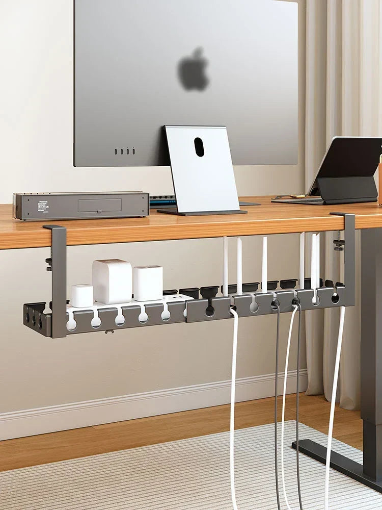 Under-Desk Cable Management Tray - Souliia