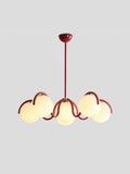 Sculptural Linear Chandelier with Elegantly Curved Profile | Souliia